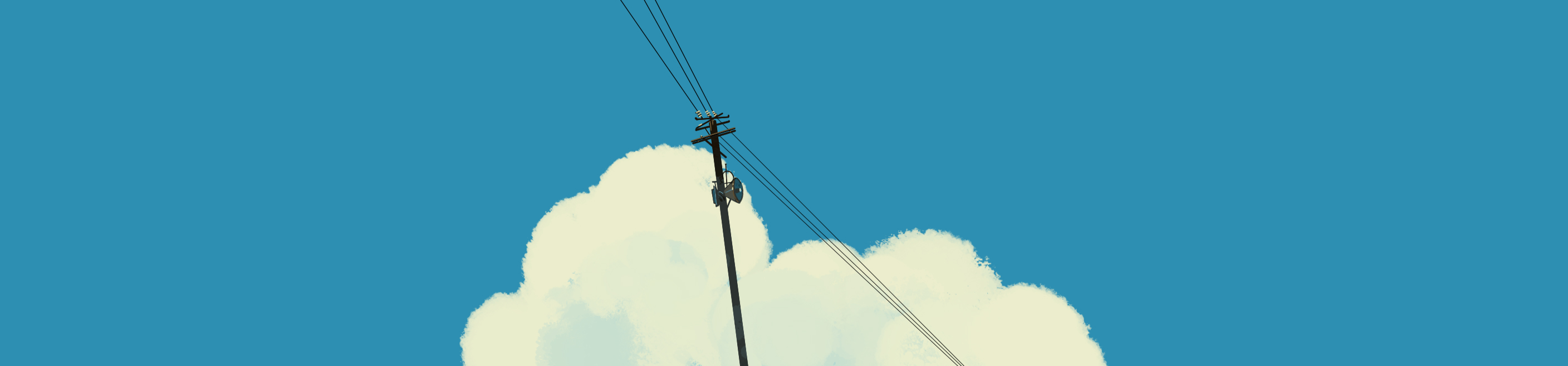 瞬间 - 孤独的哈士奇